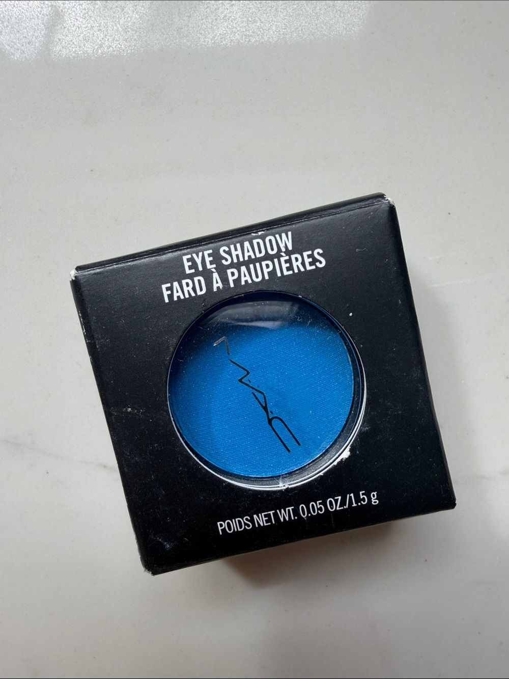 MAC Bright Blue Eye Shadow - Triennial Wave Satin